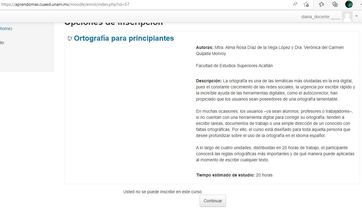 Aprendomas inscripci n a curso